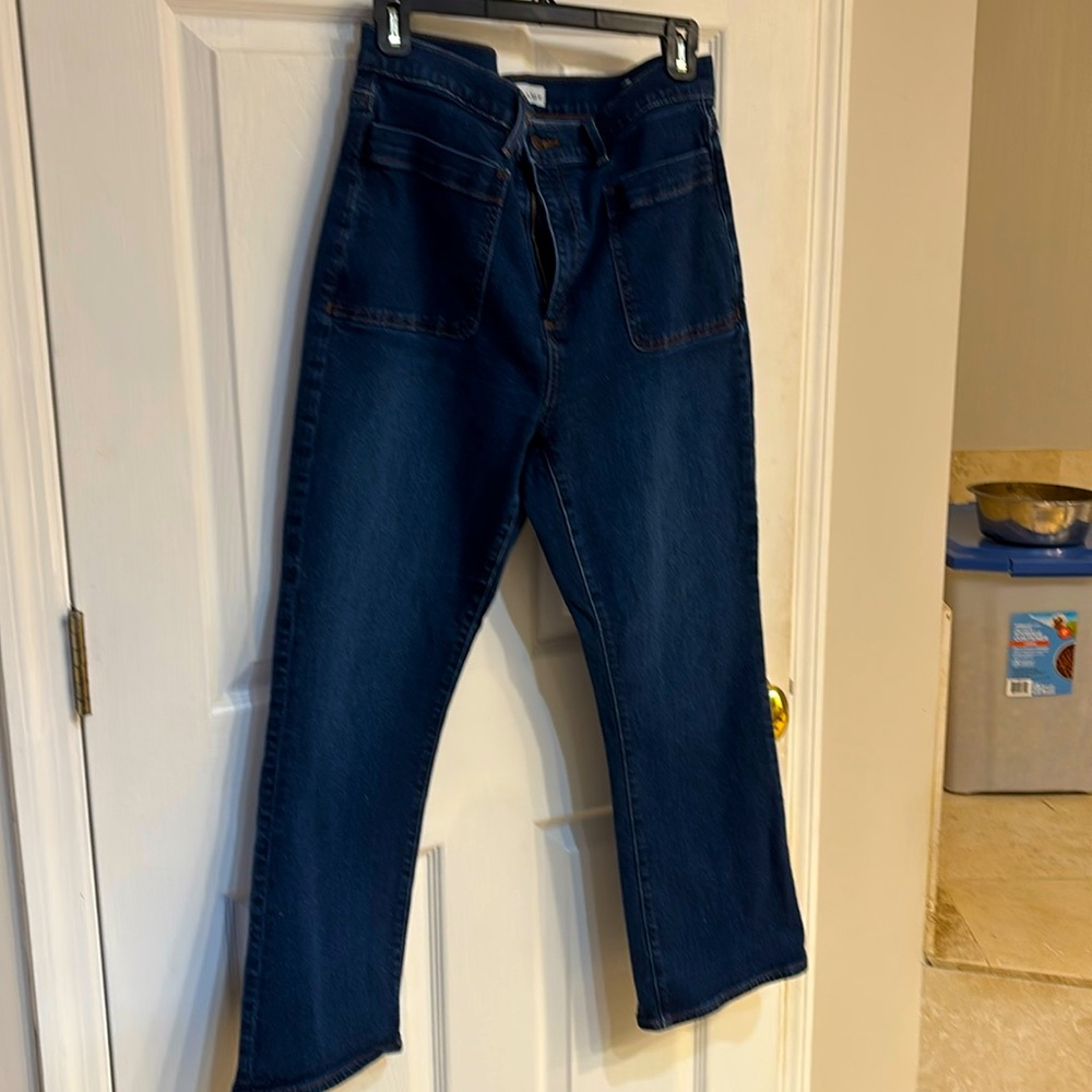 Loft wide leg jeans size 12